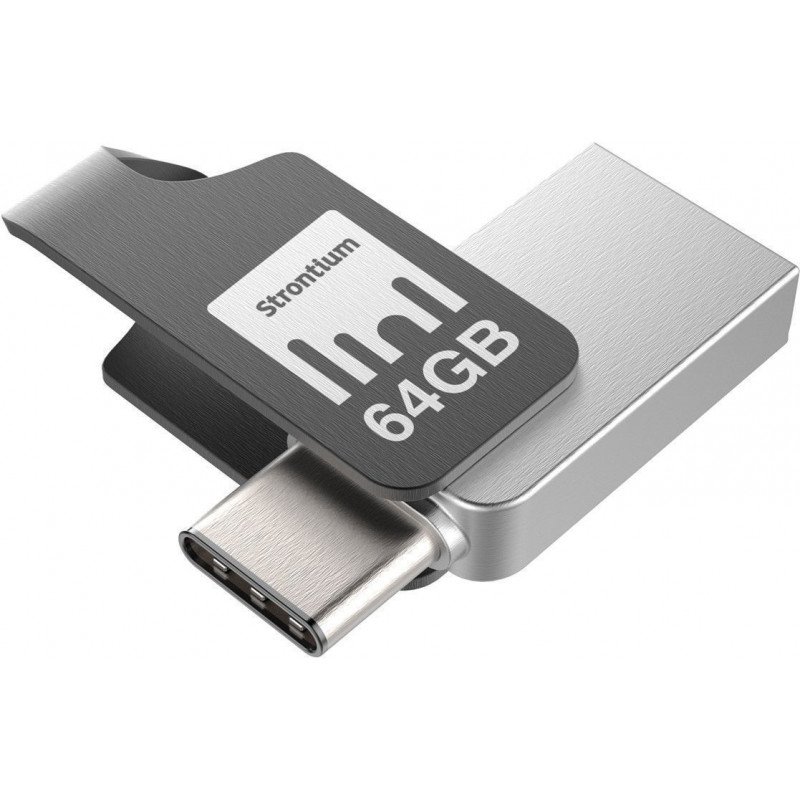 USB-nøgler - Strontium usb-c-stik 64 GB med OTG