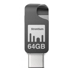USB-nøgler - Strontium usb-c-stik 64 GB med OTG