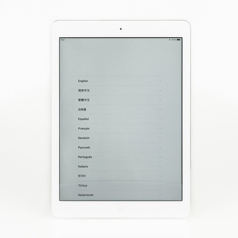 Surfplatta - iPad Air 16GB Silver (beg) (läs not om iOS)