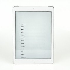Billig tablet - iPad Air 32GB med 4G Silver (beg) (max iOS 12)
