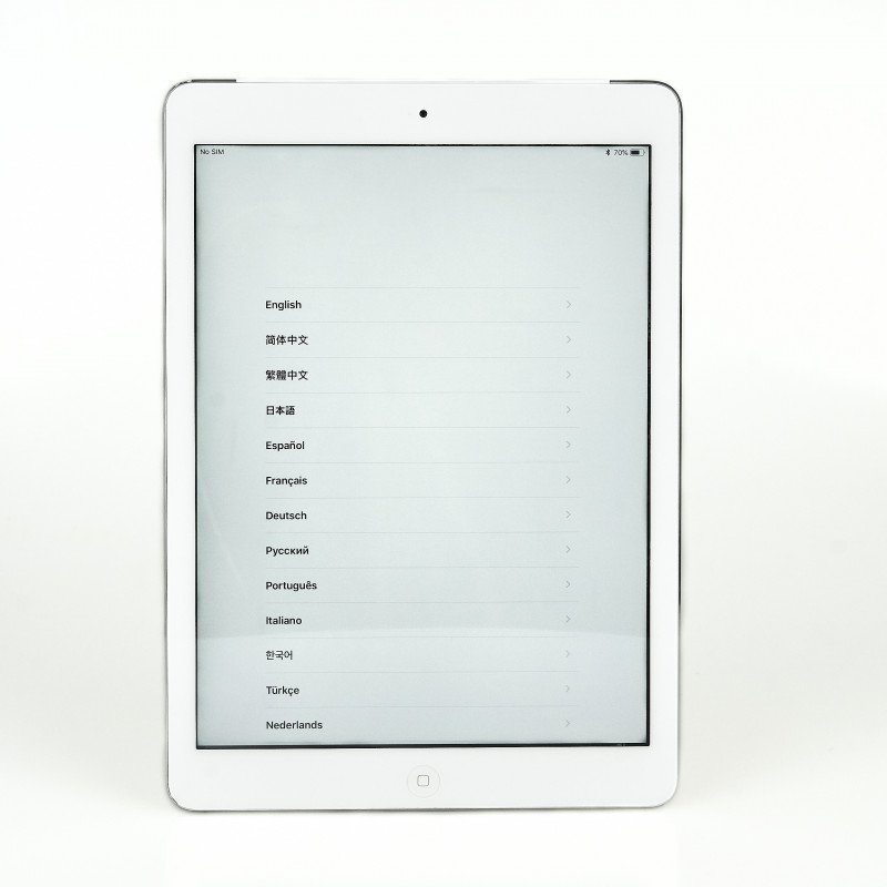 Billig tablet - iPad Air 32GB med 4G Silver (beg) (max iOS 12)