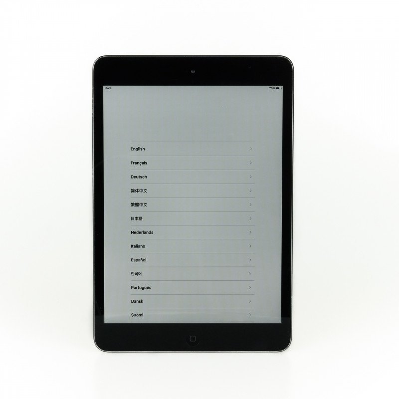 Billig tablet - iPad Mini 16GB sort (brugt) (maks. iOS 9)