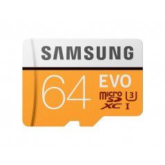 Hukommelseskort - Samsung memorykort microSDXC 64GB (Class 10 UHS-I U3)