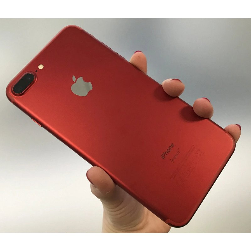 iPhone 7 - iPhone 7 Plus 128GB RED (Product) (brugt)