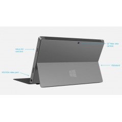 Brugt bærbar computer 13" - Microsoft Surface Pro 128GB med tastatur (brugt)