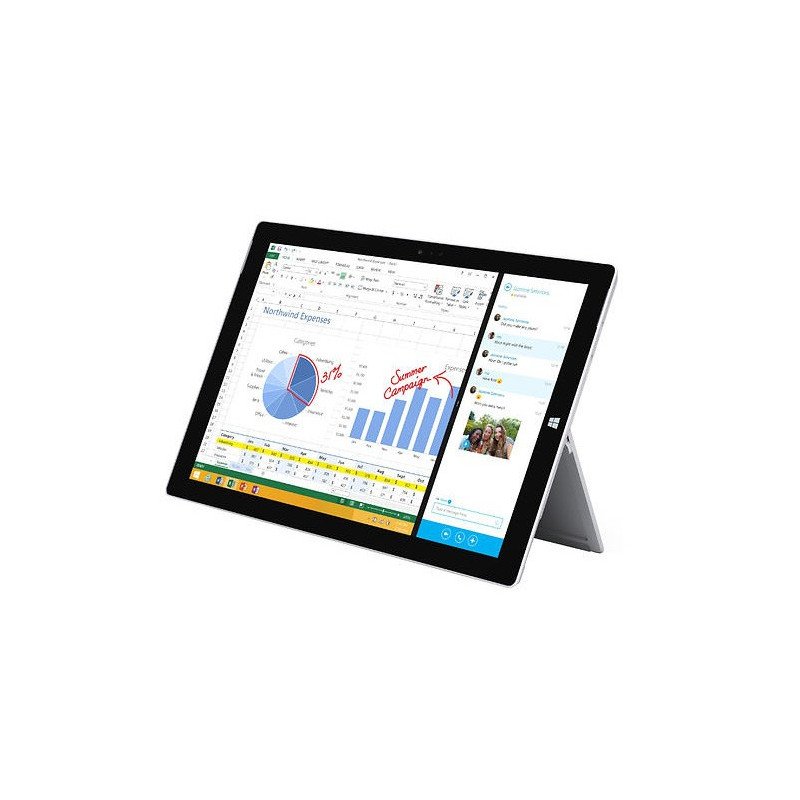 Brugt bærbar computer - Microsoft Surface Pro 3 256GB (brugt)