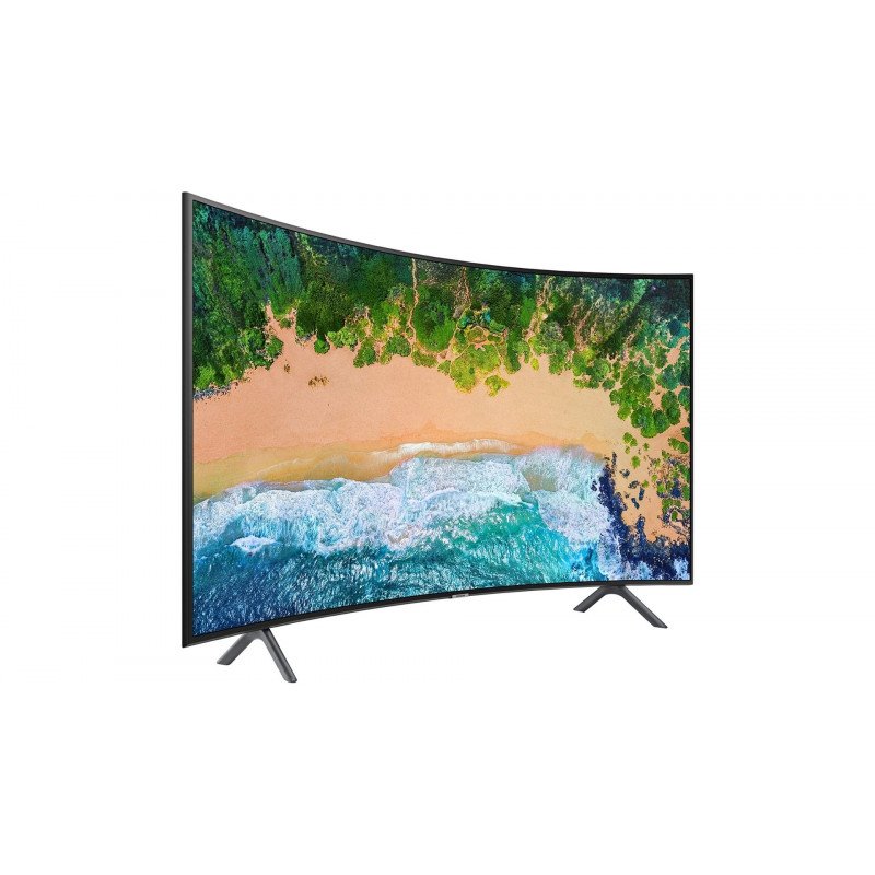 TV-apparater - Samsung 55-tums Curved UHD 4K Smart-TV (Fyndvara)