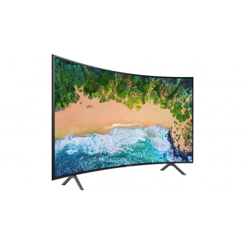 TV-apparater - Samsung Curved 65-tums 4K UHD-TV