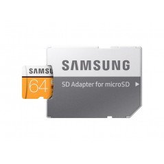 Minneskort - Samsung minneskort microSDXC + SDHC 64GB (Class 10)