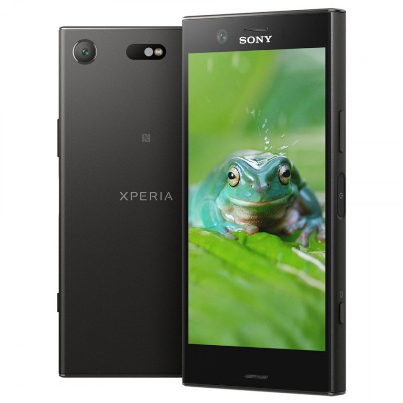 Sony - Sony Xperia XZ1 Compact (svart) (Fyndvara)