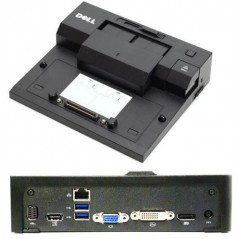 Dell dockingstation PR03X E-Port II til f.eks. E5520/E6410/E6420 (brugt)
