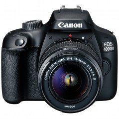 Canon EOS 4000D + 18-55/3,5-5,6 IS (Tilbud)