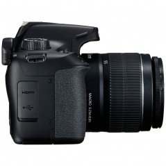 Digitalkamera - Canon EOS 4000D + 18-55/3,5-5,6 IS (Tilbud)