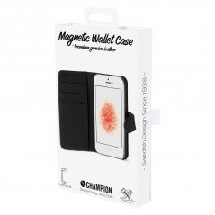 Fodral - Magnetiskt plånboksfodral till iPhone 5/5S/SE