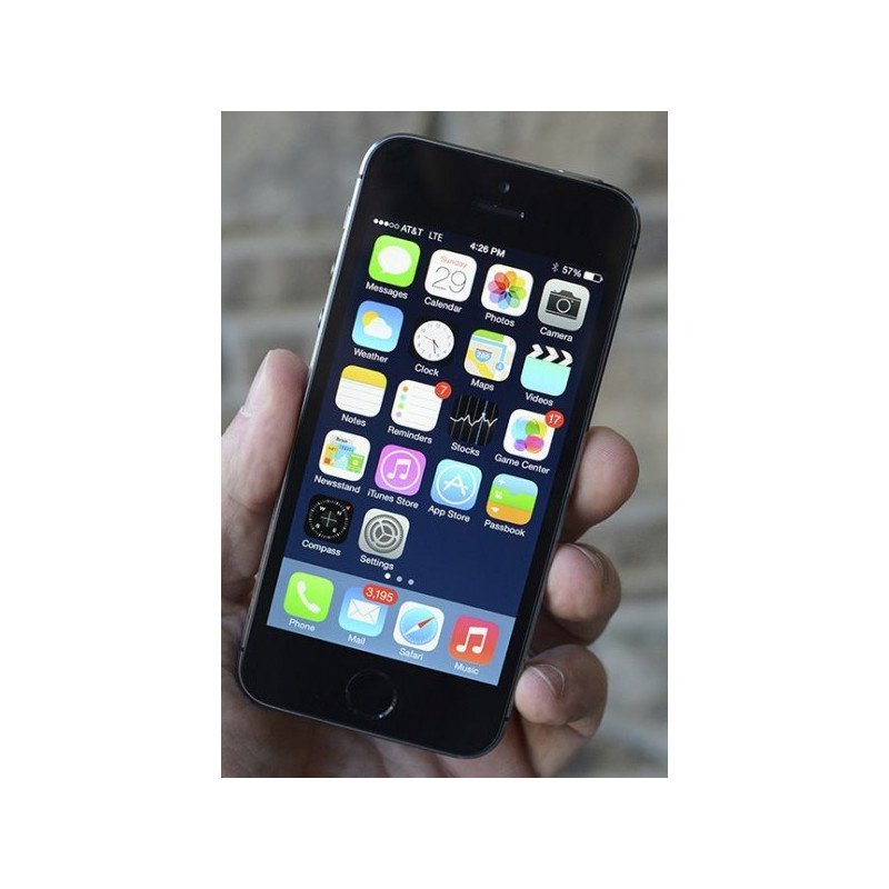 iPhone 5 - iPhone 5S 16GB SpaceGrey (beg med mindre skärmproblem)