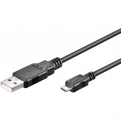 Laddare och kablar - MicroUSB-kabel i flera längder 0.5m - 1m