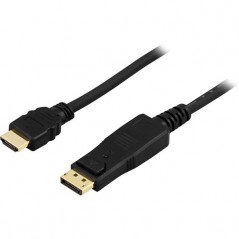 DisplayPort till HDMI-kabel (beg)
