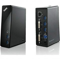 Lenovo dockingstation Thinkpad USB 3.0 til Lenovo (brugt uden oplader)
