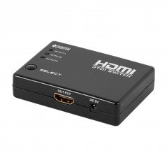 Skærmkabel & skærmadapter - Champion HDMI-switch 3x1 med fjernbetjening