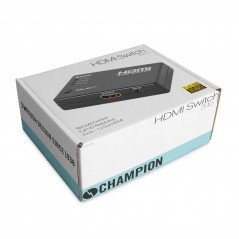 Skärmkabel & skärmadapter - Champion HDMI-switch 3x1 med fjärrkontroll