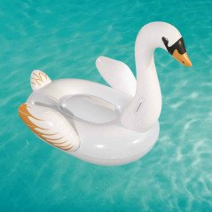Sommerleg strand & have - Oppustelig Swan "Luxury" XL fra Bestway