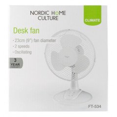 Ventilatorer til de varme aftener! - Nordic Home Culture ventilator 23 cm
