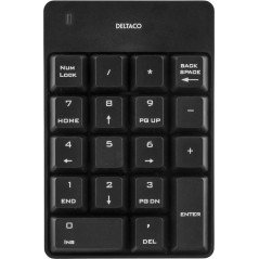 Deltaco trådlöst numeriskt tangentbord