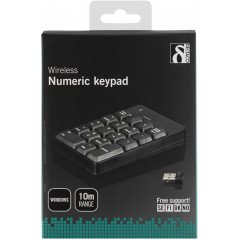 Trådløse tastaturer - Deltaco trådløst numerisk tastatur