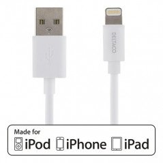 Laddare och kablar - MFi-godkänd USB Lightning iPhone-laddkabel 1m