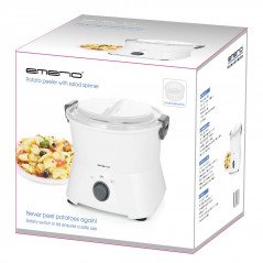 Köksmaskiner - Emerio Elektrisk Potatisskalare med Salladsslunga