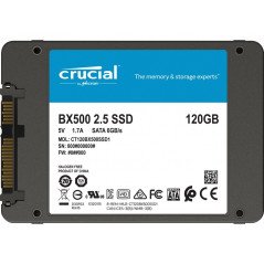 Harddiske til lagring - Crucial BX500 SSD-Harddisk 2.5" 120 GB