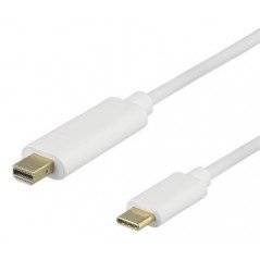 Skärmkabel & skärmadapter - USB-C till MiniDisplayPort-kabel 2m