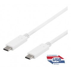 Computertilbehør - USB-C til USB-C-kabel (gen 2) op til 100W 5A E-marked