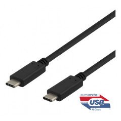 USB-C till USB-C-kabel (gen 2) upp till 100W 5A