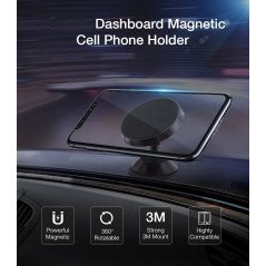 Mobilholdere - Magnetisk mobilhållare för bilen med 3M tejp
