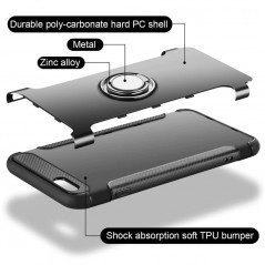 Smartphone- & mobiltilbehør - Shockproof magnet Cover til iPhone X og XS