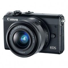 Digitalkamera - Canon EOS M100 kompaktkamera + 15-45 IS