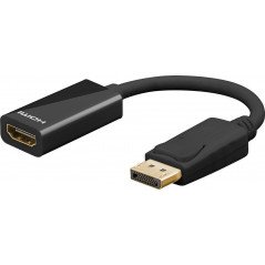 Screen Cables & Screen Adapters - DisplayPort-HDMI adapteri Audio
