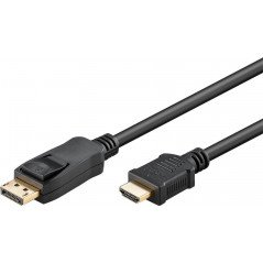 DisplayPort till HDMI-kabel Guldpläterad i flera längder