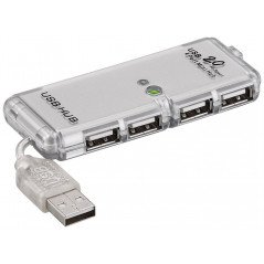 USB-kablar & USB-hubb - USB-hubb 4 portar