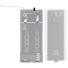 Sjove gadgets & gaver! - Batteridrevet LED-kæde i form af 10 bomuldskugler