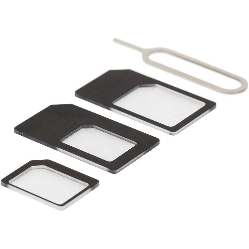 Övriga tillbehör - SIM-kortsadapter från nano till micro/mini