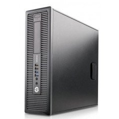 Brugt stationær computer - HP Elitedesk 800 G1 SFF (beg)
