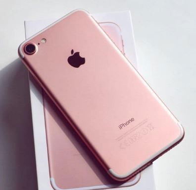 rose pink iphone 7