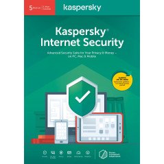 Antivirus - Kaspersky Internet Security med 5 användare i 1 år