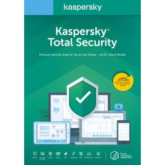 Antivirus - Kaspersky Total Security med 3 enheter i 1 år