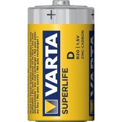 Varta Superlife D-batterier R20 2-pack