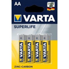 Batteri - Varta Superlife 4-pack AA-batterier LR06