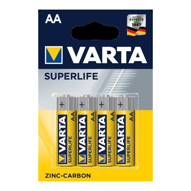 Batteri - Varta Superlife AA batterier LR06