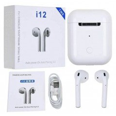 In-ear - TWS i12 Trådløst Bluetooth in-ear headset